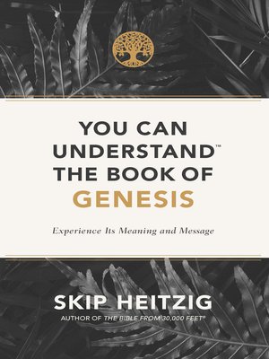 cover image of You Can Understand the Book of Genesis